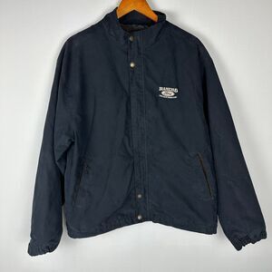 Rancho Ford Lincoln‎ Mercury Mens Faux Suede Jacket Coat Sz Medium Monterey Club